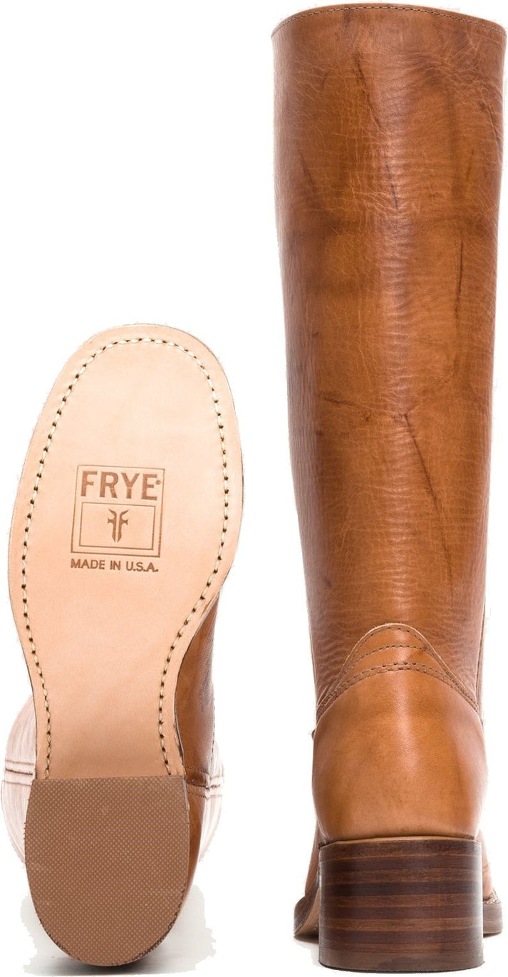 Frye Boots Campus 14l Saddle