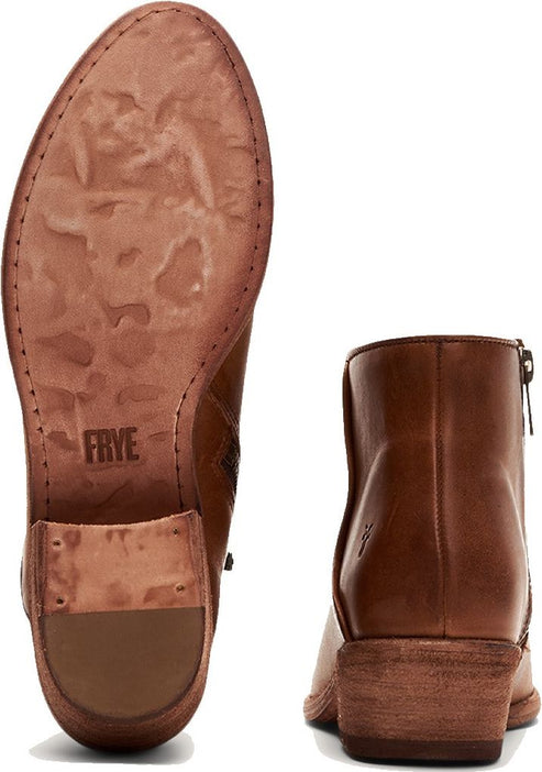 Frye Boots Carson Piping Bootie Caramel