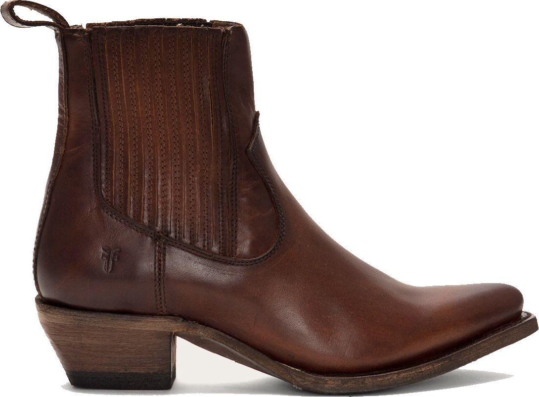 Frye Boots Sacha Chelsea Cognac