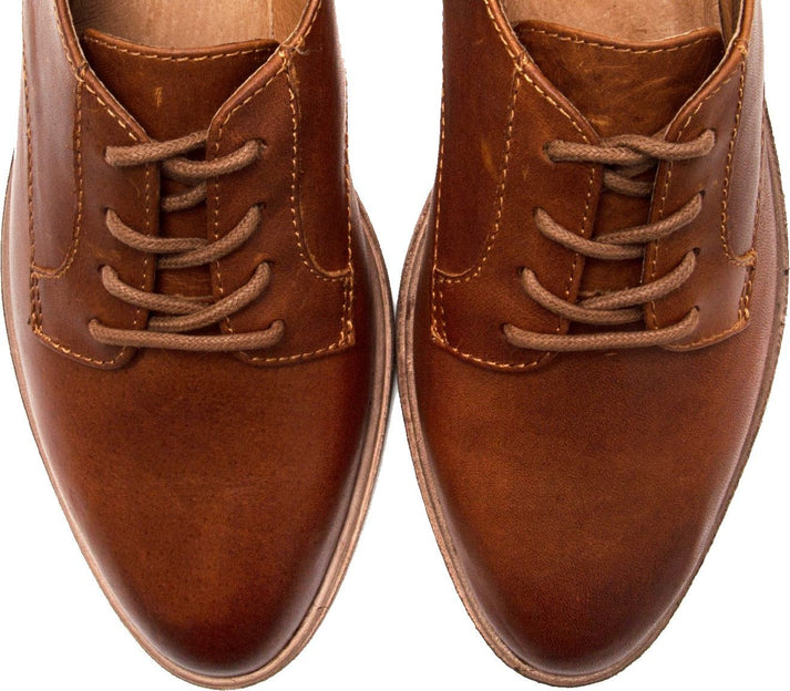 Frye Shoes Emory Oxford Caramel