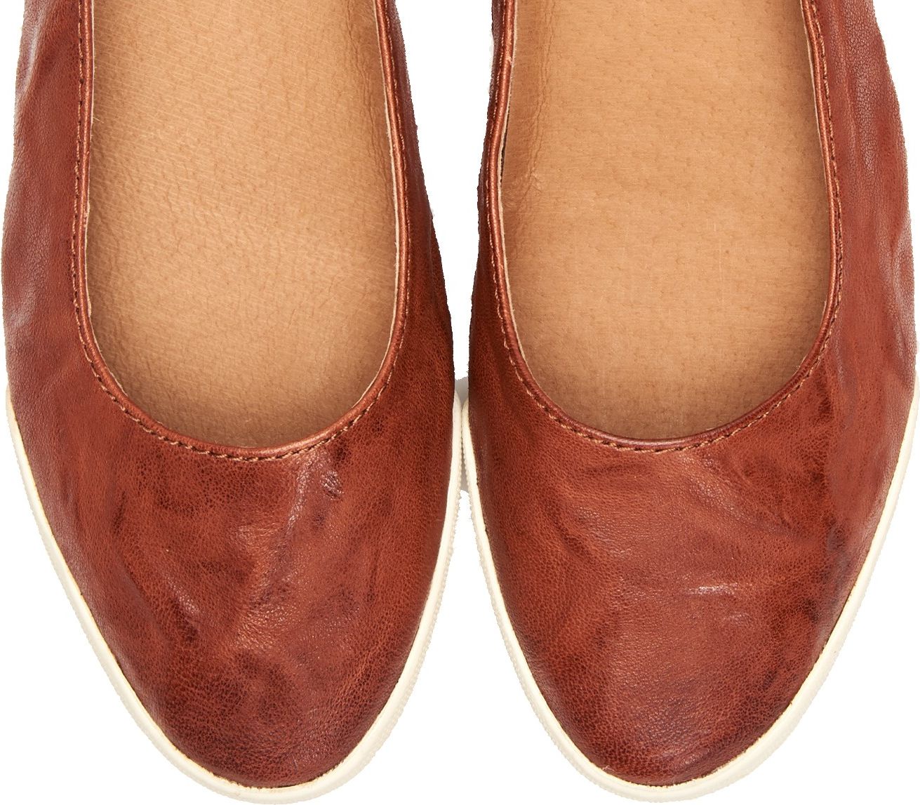 Frye Shoes Melanie Ballet Cognac