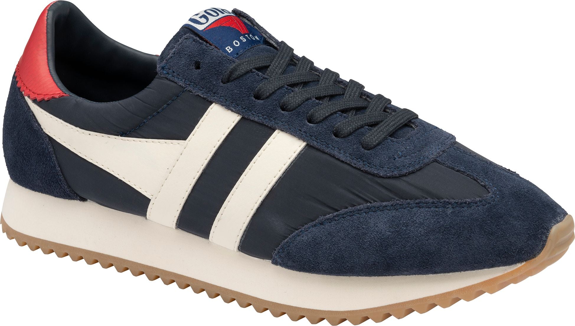 Boston 78 Navy/Off White/Deep Red