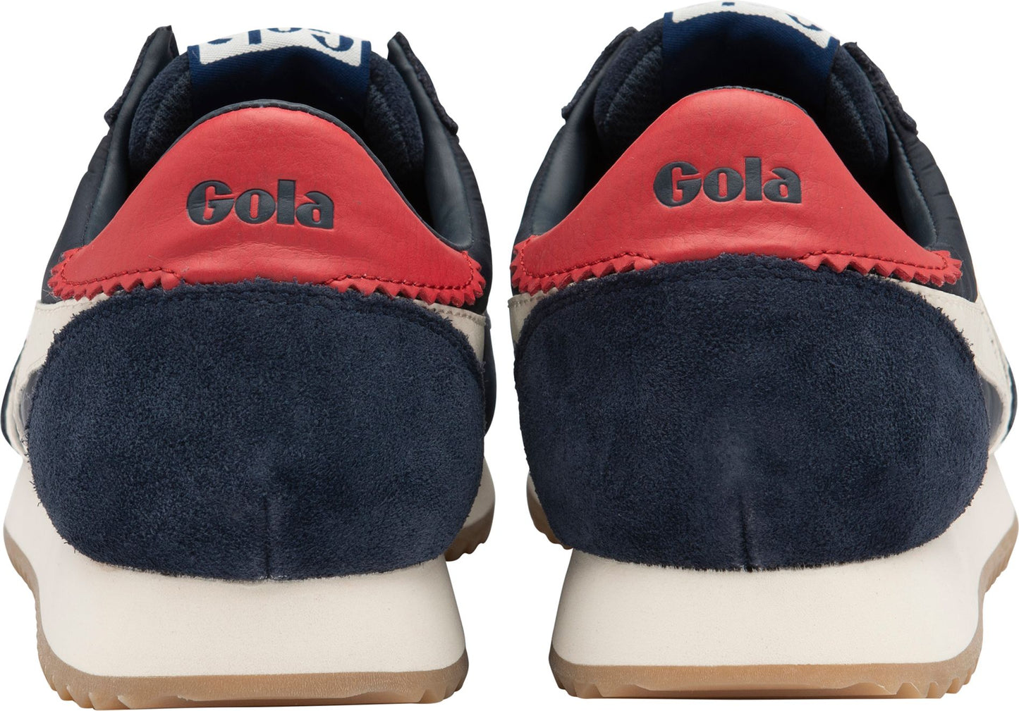 Gola Shoes Boston 78 Navy/off White/deep Red