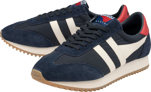 Gola Shoes Boston 78 Navy/off White/deep Red