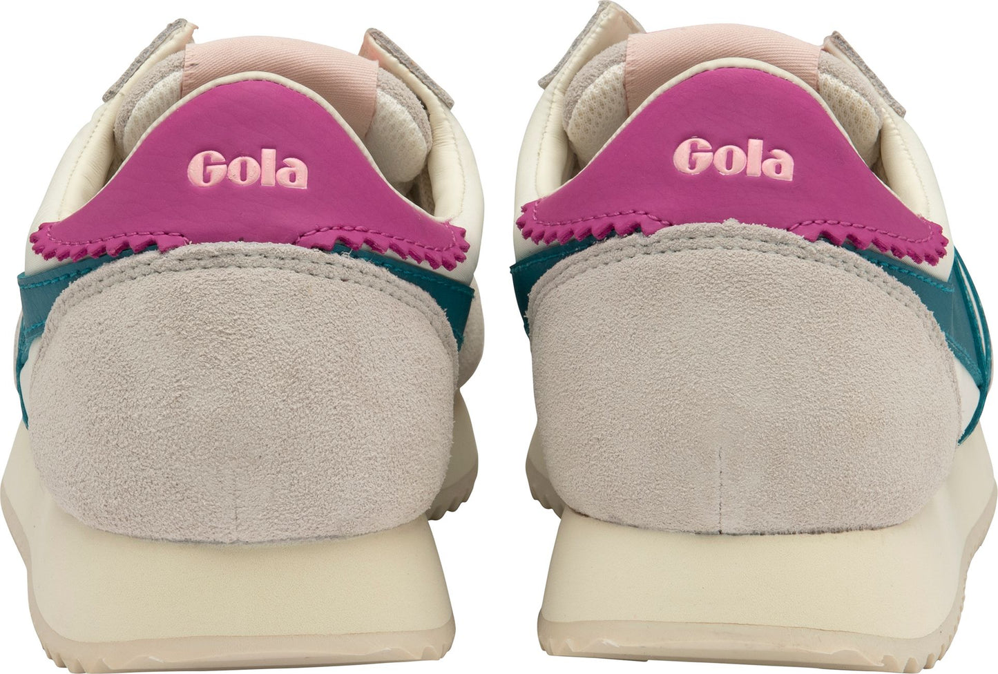 Gola Shoes Boston 78 White/teal/fuchsia