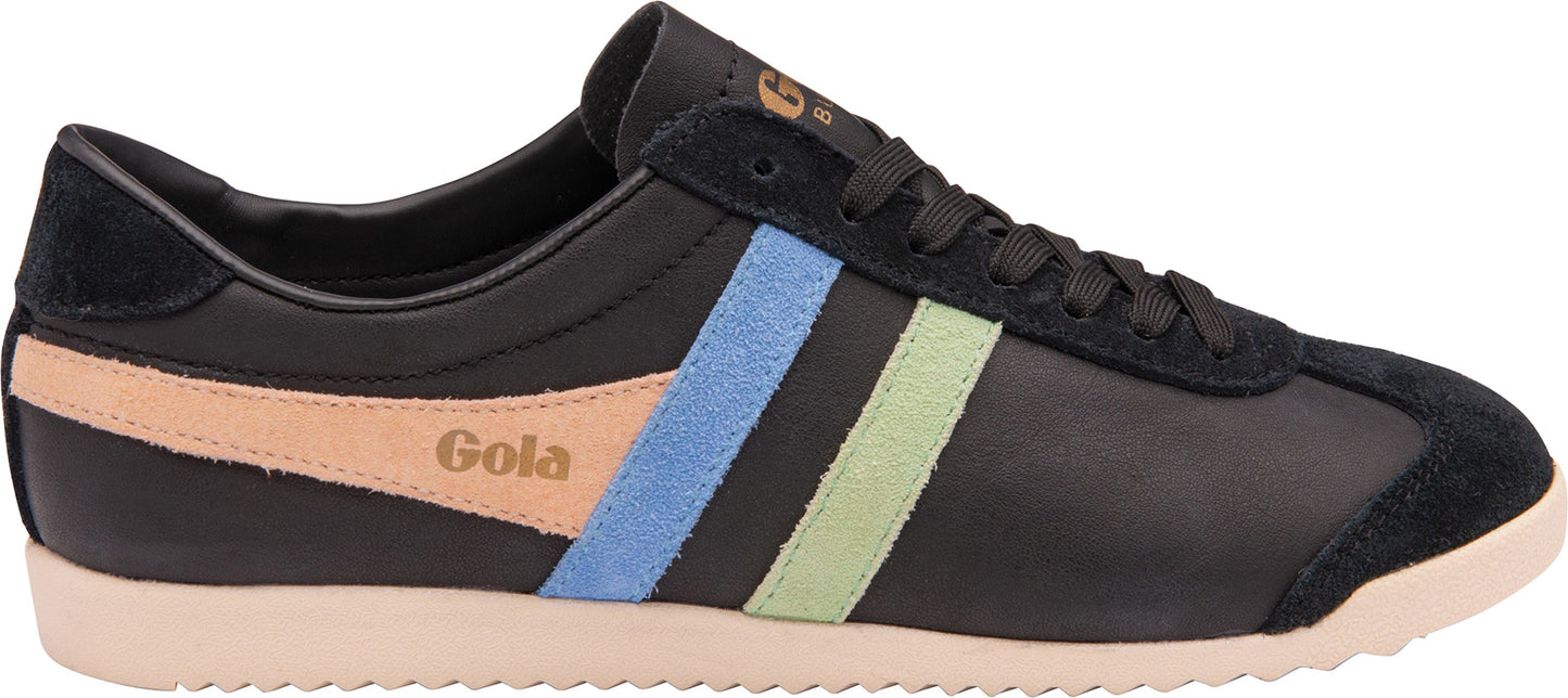 Gola Shoes Bullet Trident Black/patina Green/vista Blue