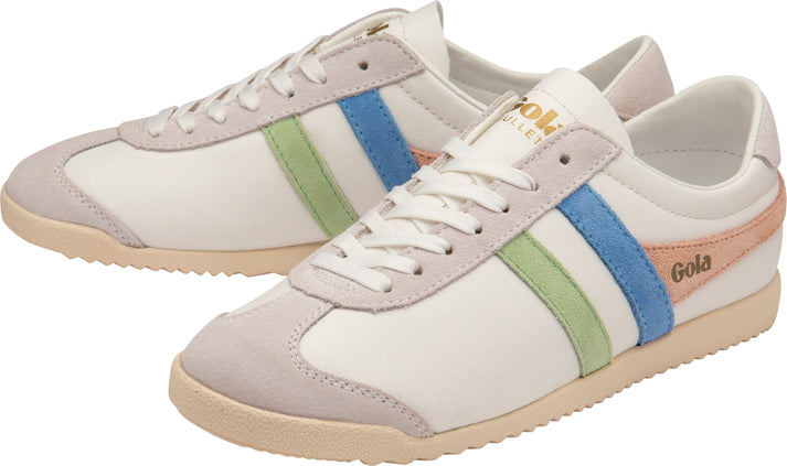 Gola Shoes Bullet Trident White/patina Green/vista Blue