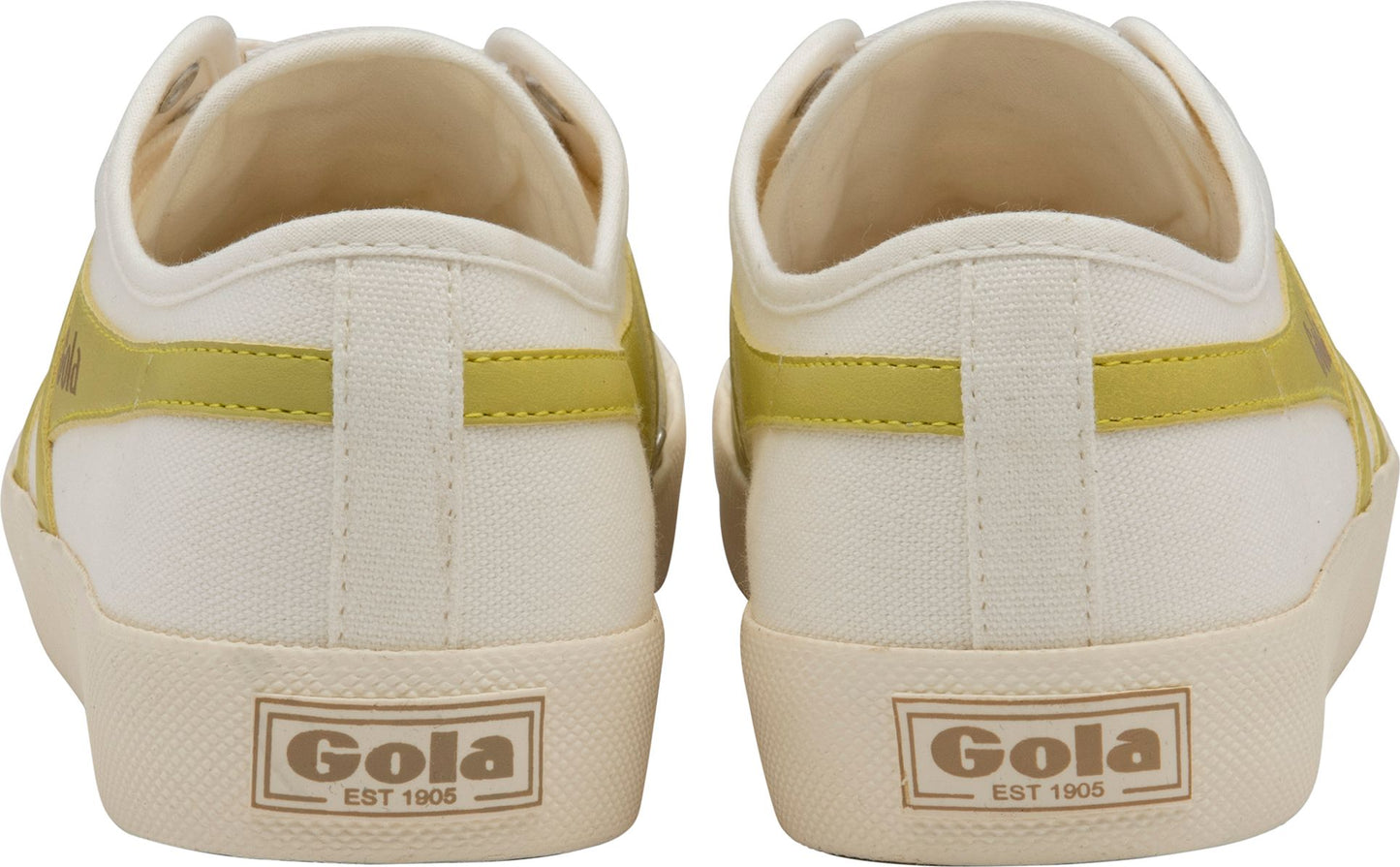 Gola Shoes Coaster Off White/lemon