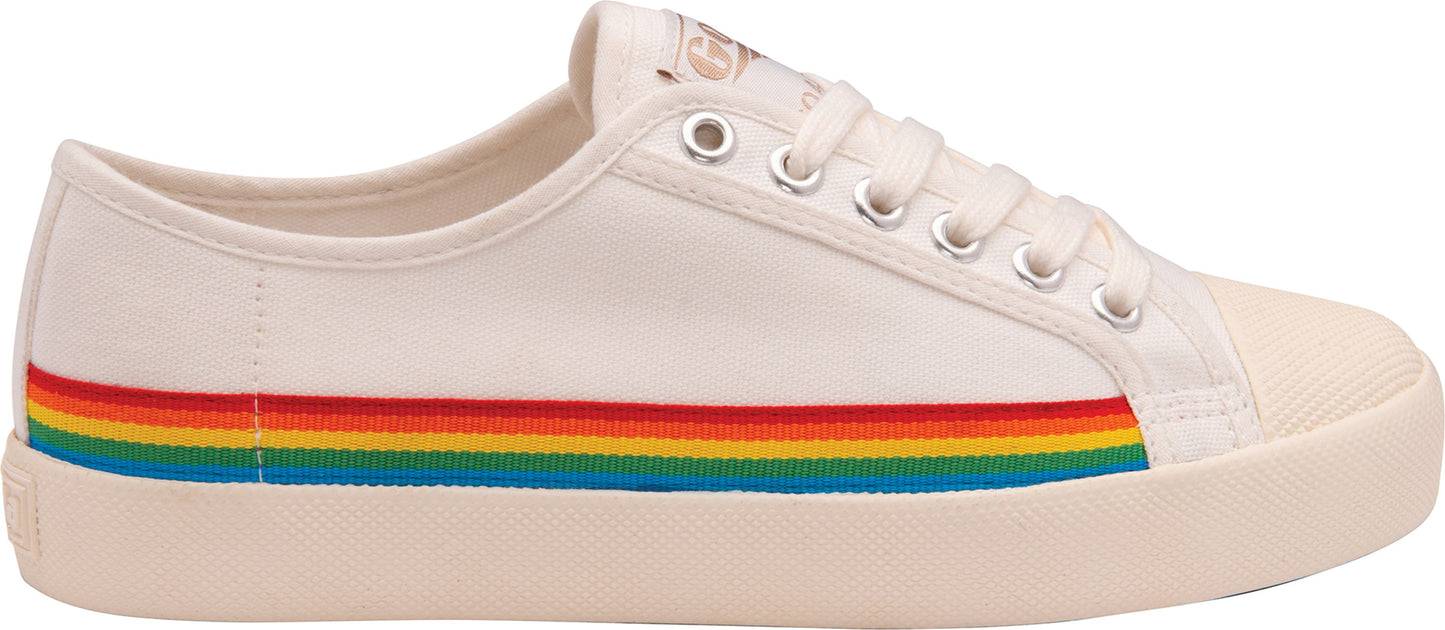 Gola Shoes Coaster Rainbow Drop Off White