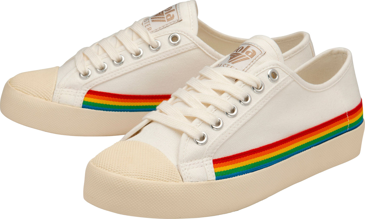 Gola Shoes Coaster Rainbow Drop Off White