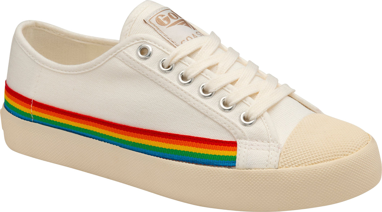 Gola Shoes Coaster Rainbow Drop Off White