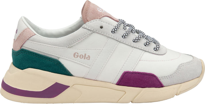 Gola Shoes Eclipse Trident White/foxglove/chalk Pink