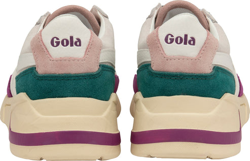 Gola Shoes Eclipse Trident White/foxglove/chalk Pink