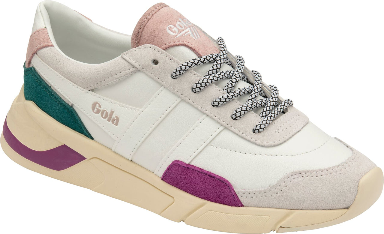 Gola Shoes Eclipse Trident White/foxglove/chalk Pink