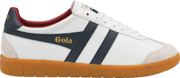 Gola Shoes Hurricane Leather White/navy/deep Red