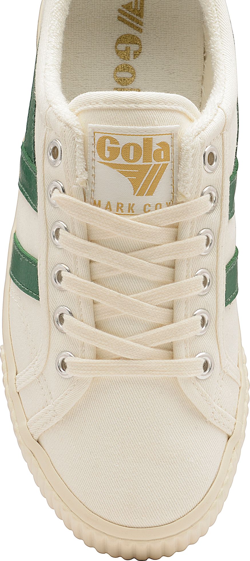 Gola Shoes Tennis Mark Cox Off White Dark Green