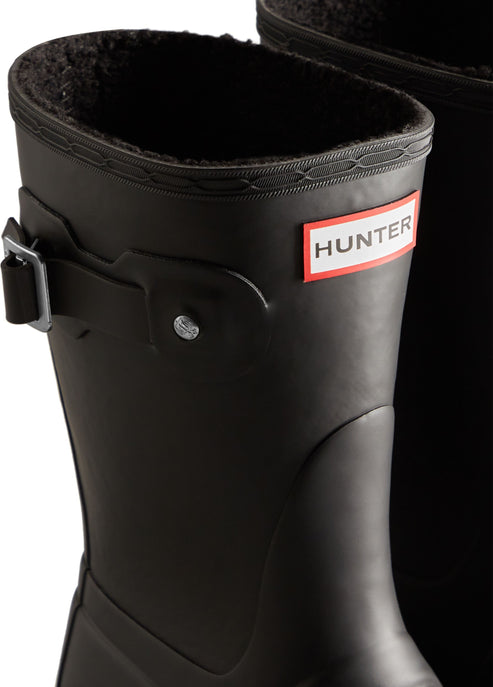 Hunter Boots Women's Original Insulated Short Black