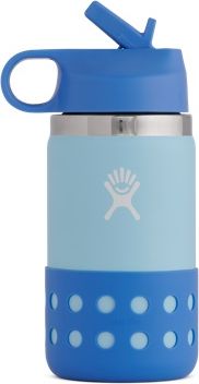 Hydro Flask Accessories 12oz Kids Wide Mouth Straw Lid & Boot Ice/cove