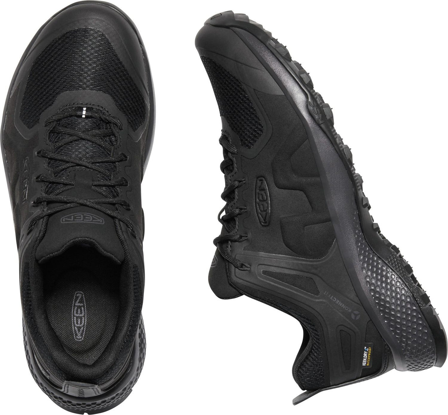 KEEN Shoes Men's Explore Waterproof Black