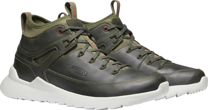 KEEN Shoes Men's Highland Sneaker Mid Green Lake