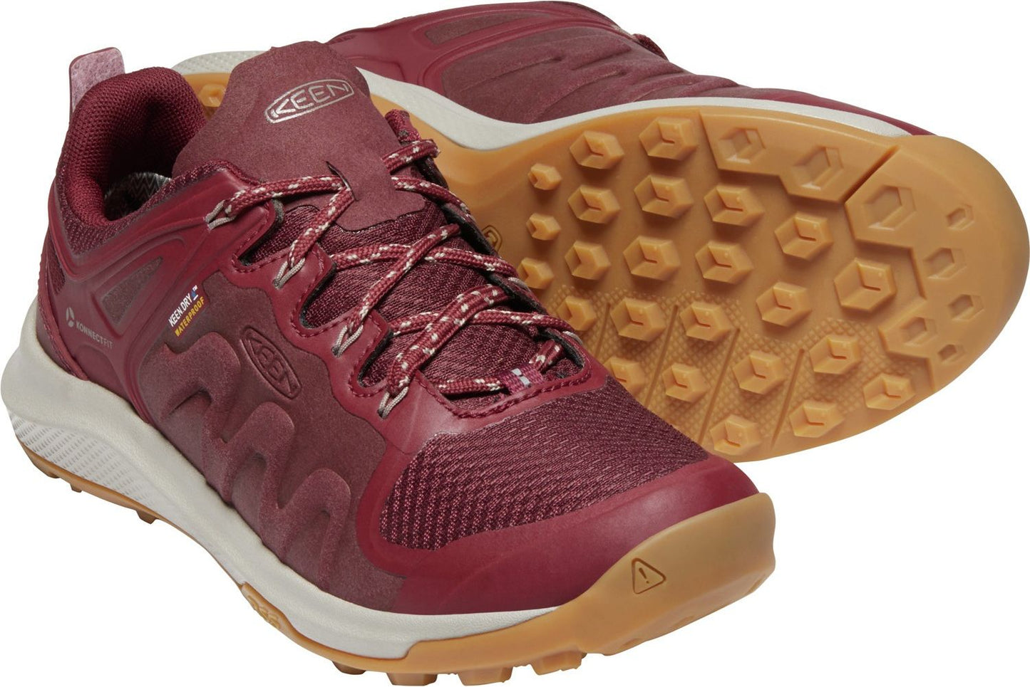 KEEN Shoes Women's Explore Waterproof Tawny Port