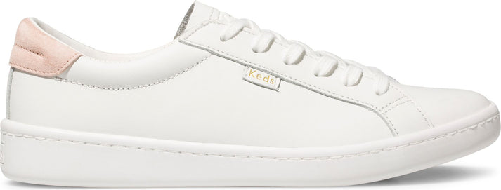 Keds Shoes Ace Leather White & Blush