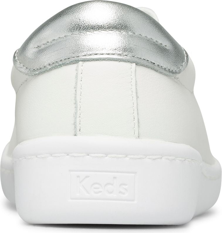 Keds Shoes Ace Leather White/silver