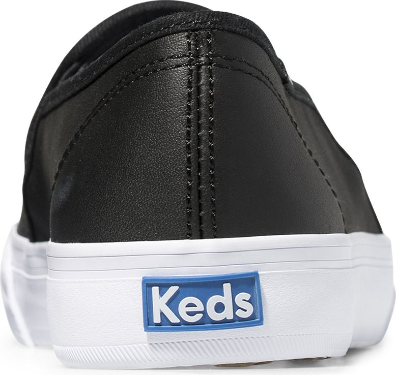 Keds Shoes Double Decker Lthr Black - Wide