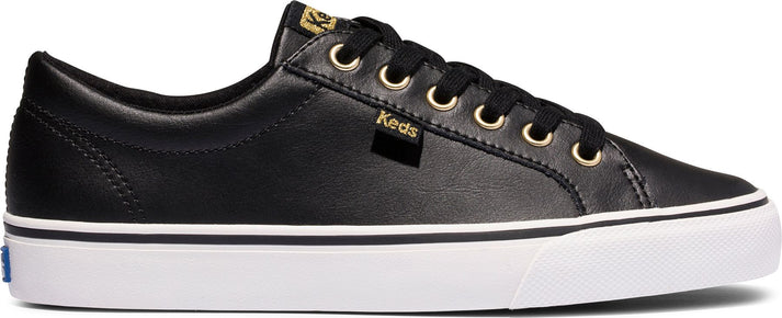 Keds Shoes Jump Kick Leather Black & Gold