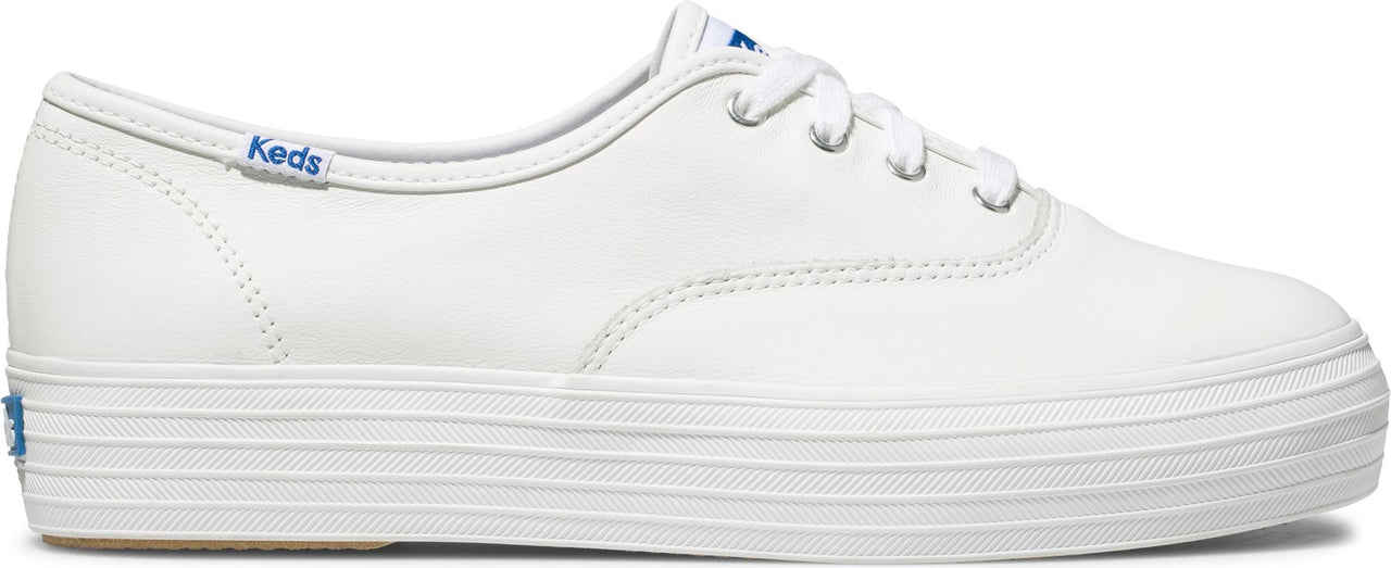 Keds Shoes Triple Leather White