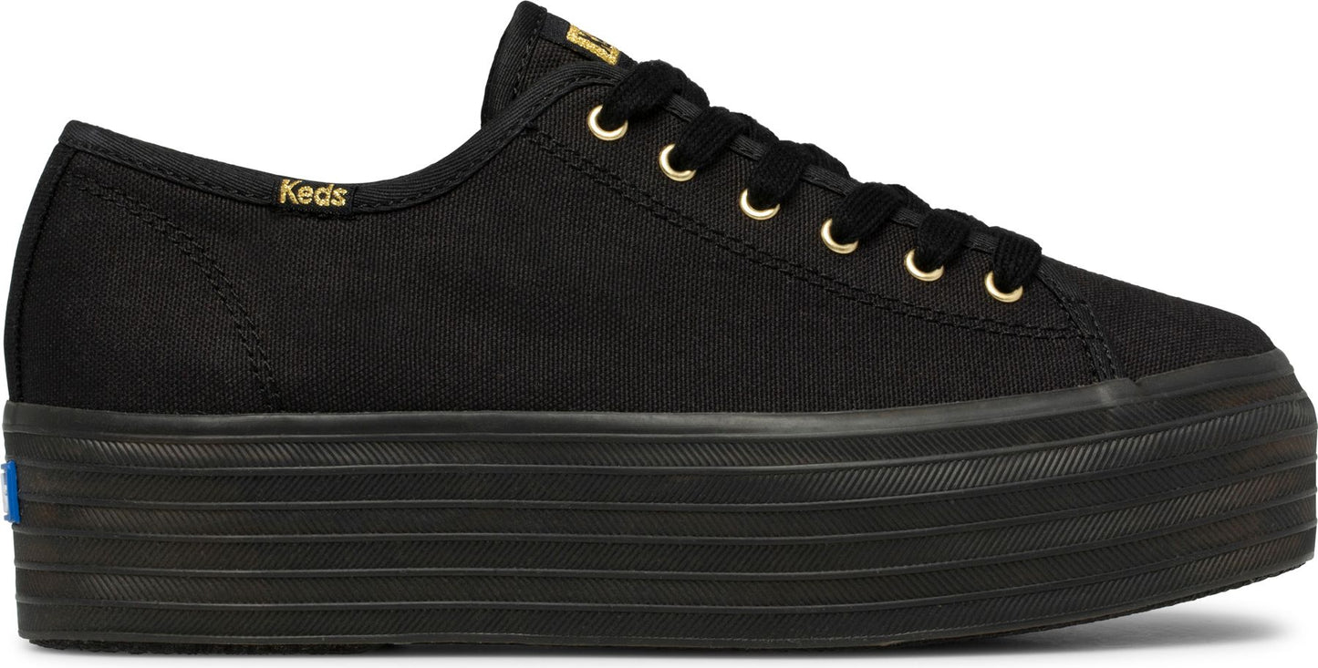 Keds Shoes Triple Up Canvas Black