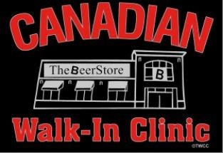 T-shirt Canadian Walkin Clinic
