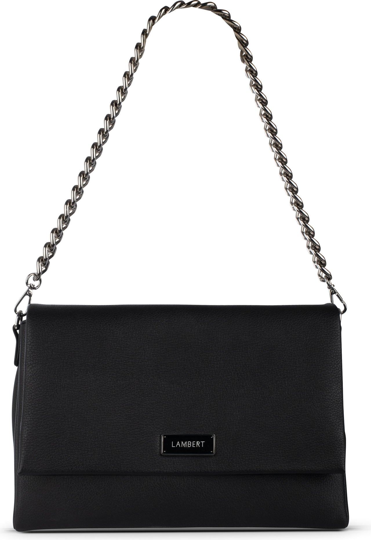 Lambert Accessories 3 In 1 Crossbody Shoulder Bag Black Pebble