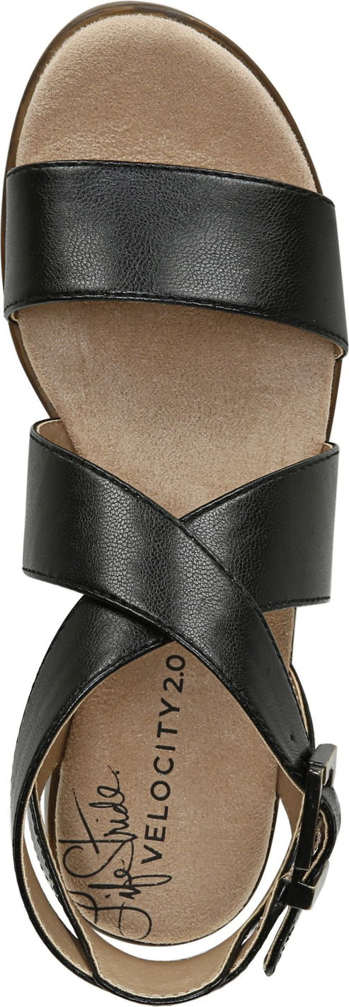 Lifestride Sandals Banning Black - Wide