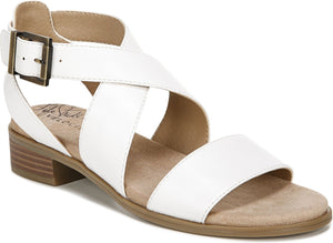 Lifestride Sandals Banning White - Wide