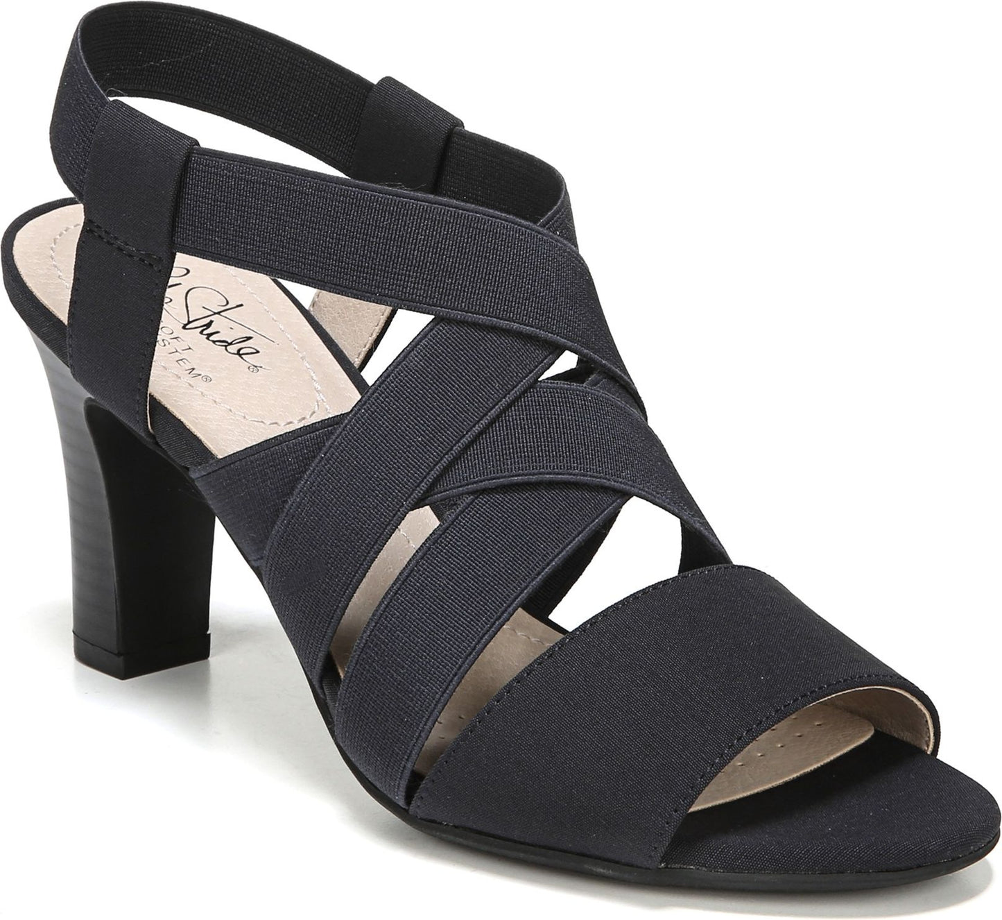 Lifestride Sandals Charlotte Lux Navy - Wide