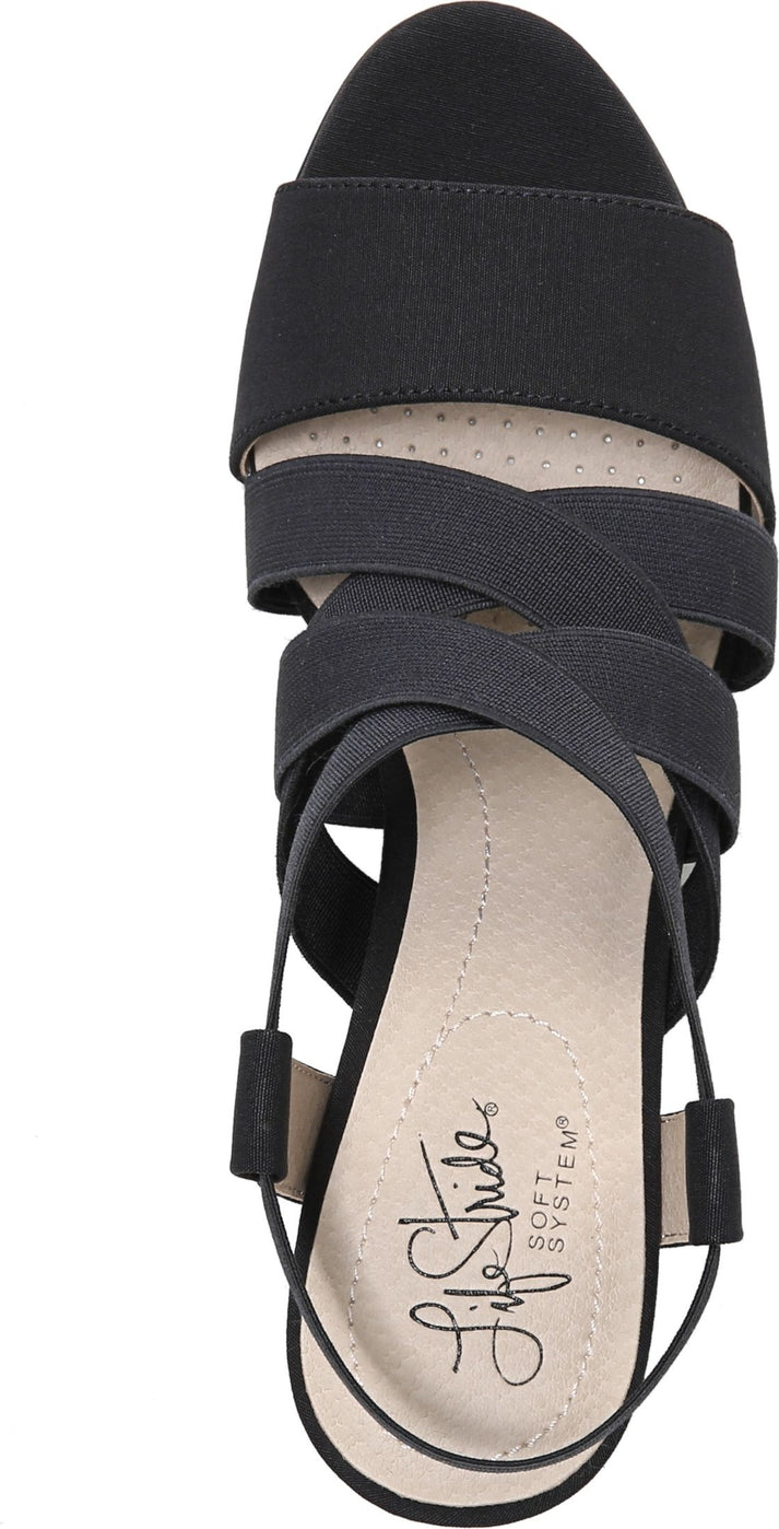 Lifestride Sandals Charlotte Lux Navy - Wide