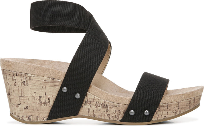 Lifestride Sandals Del Mar Black - Wide