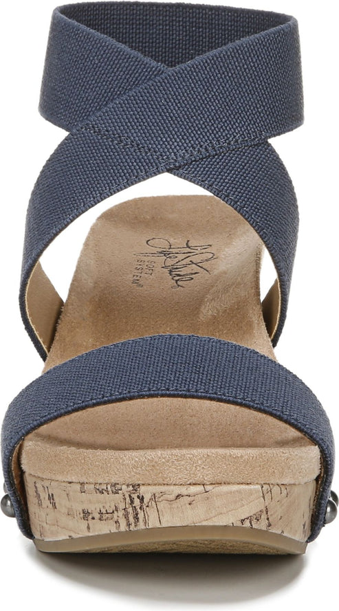 Lifestride Sandals Del Mar Navy - Wide