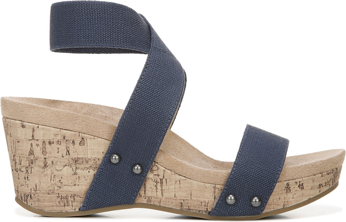 Lifestride Sandals Del Mar Navy - Wide