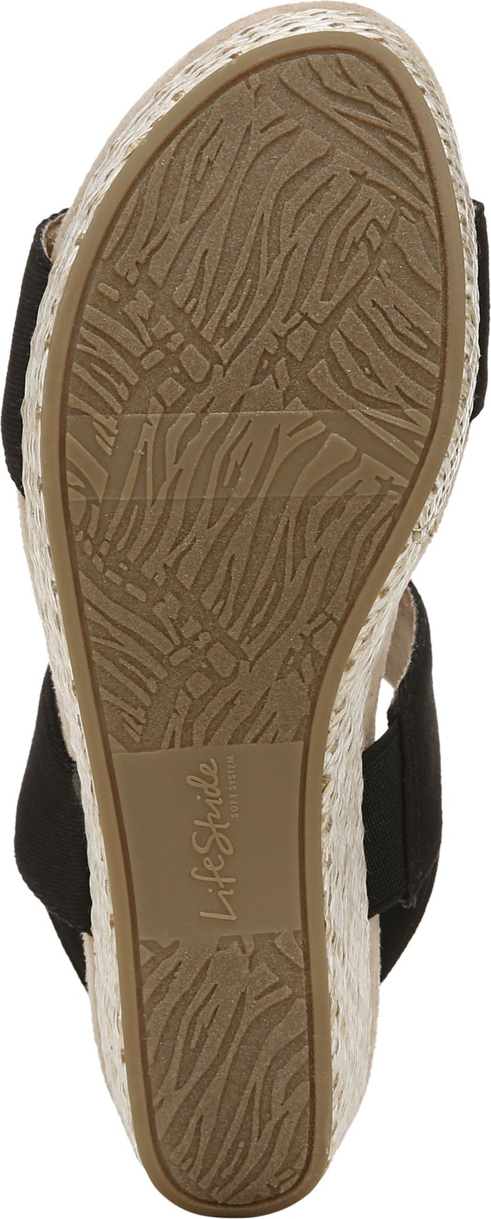 Lifestride Sandals Delta Black - Wide