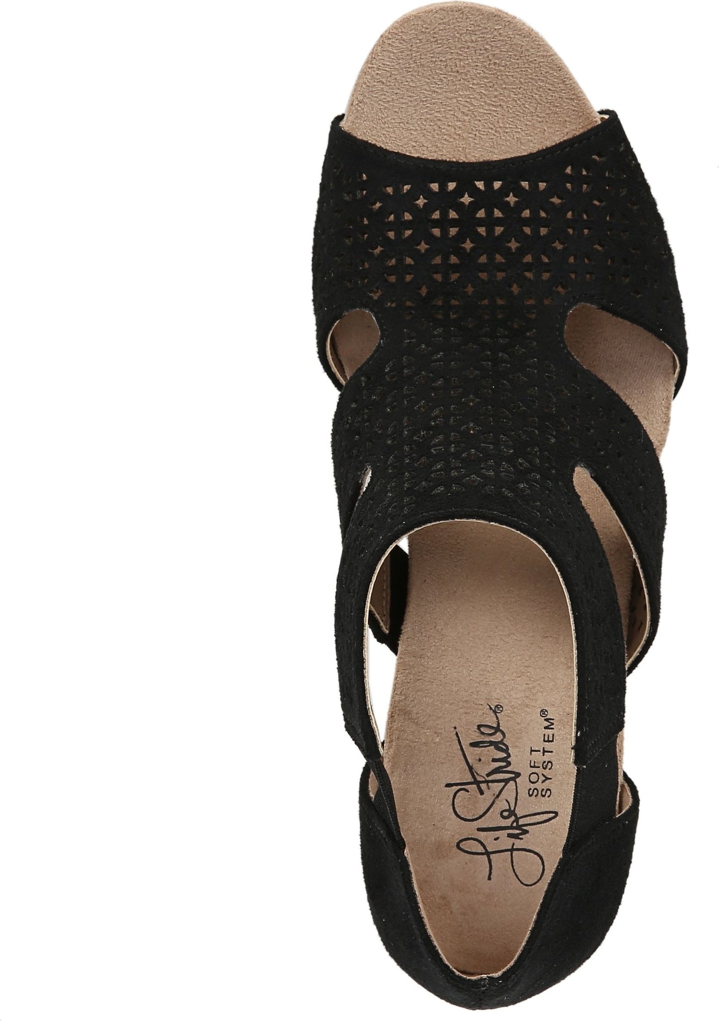 Lifestride Sandals Heidi Black - Wide