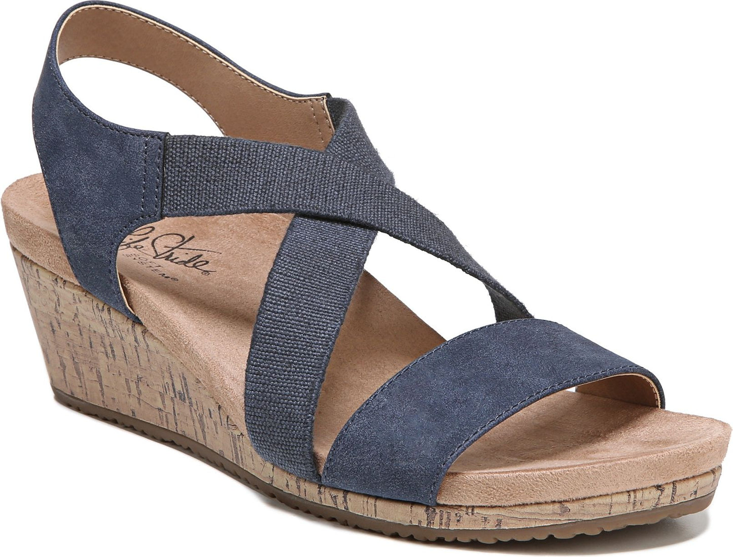 Lifestride Sandals Mexico Navy - Wide