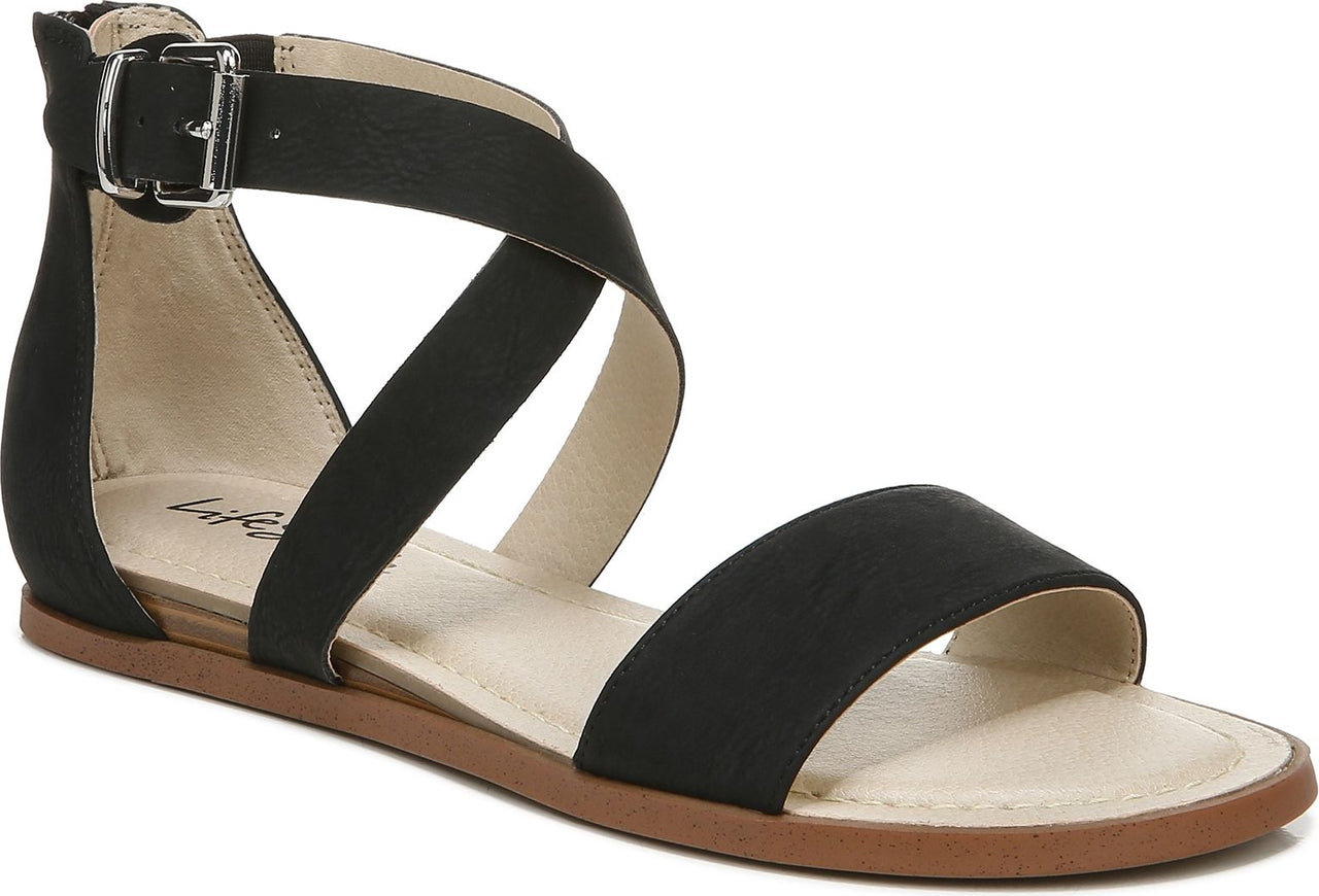 Lifestride Sandals Riley Black - Wide