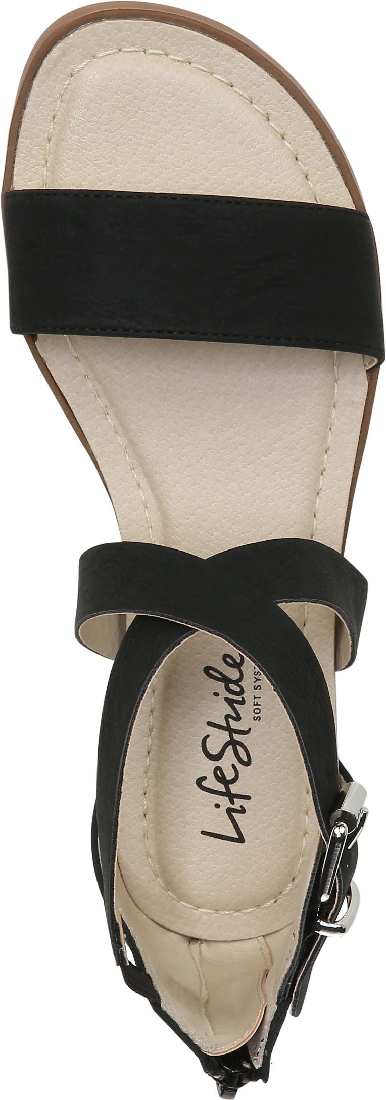 Lifestride Sandals Riley Black - Wide