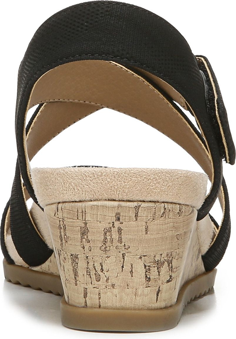 Lifestride Sandals Sincere Black/tan - Wide