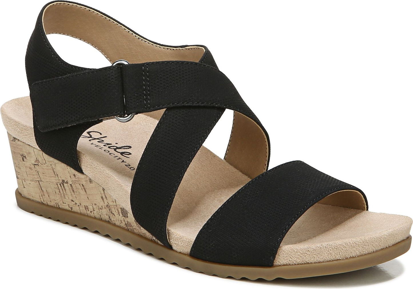 Lifestride Sandals Sincere Black/tan - Wide