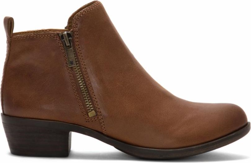 Lucky brand leather 2025 ankle boots