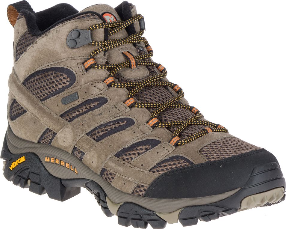 Merrell Boots Moab 2 Mid Waterproof Walnut