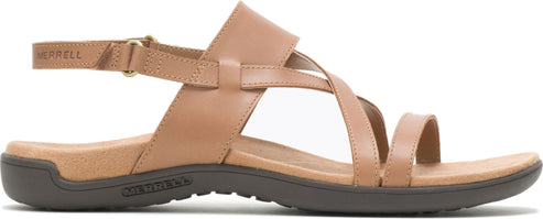 Merrell Sandals District Hayes Strap Leather Tan